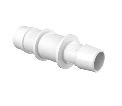 Reduction Coupler 1 ID x 3/4 ID in White Nylon