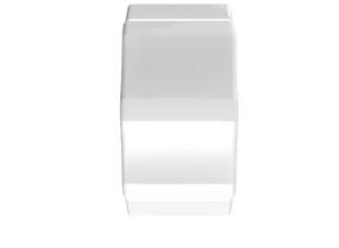 Male Luer Plug in CrystalVu