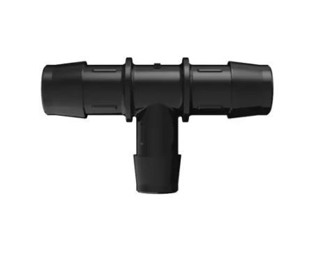 Black Nylon Tee 3/4 NPT x 5/8 Barb