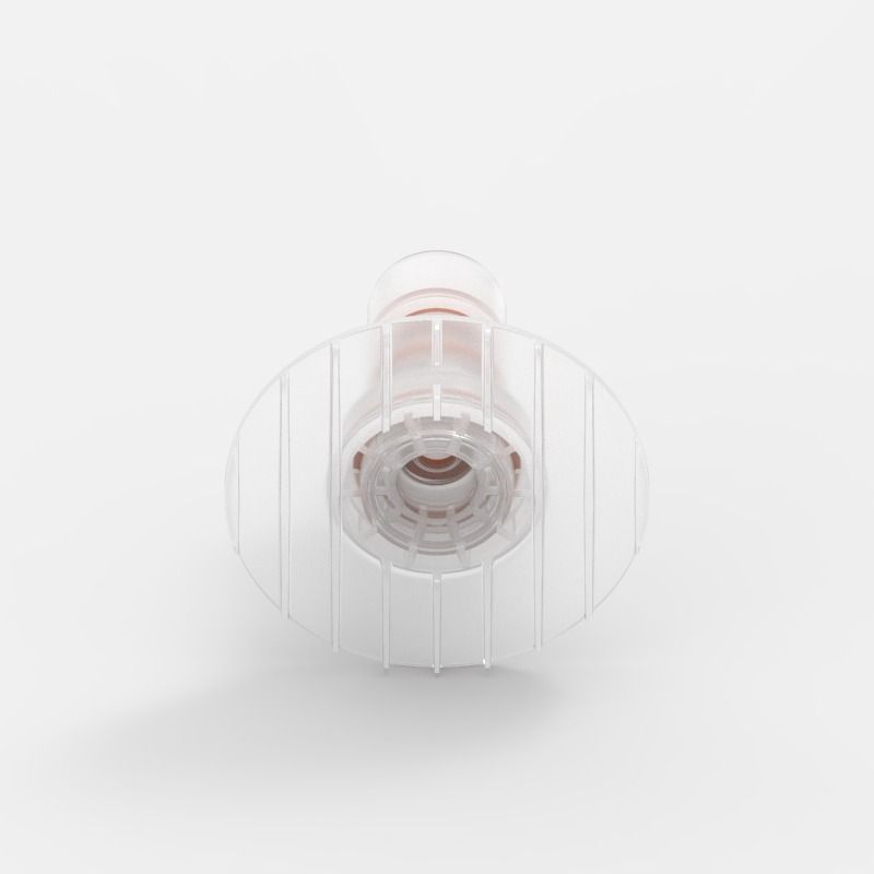 Port Plate Quick Coupling Small (1), female, valved, Non-Animal Derived Polypropylene (PP) - Buna-N, Spring: Non-Metallic, 8402