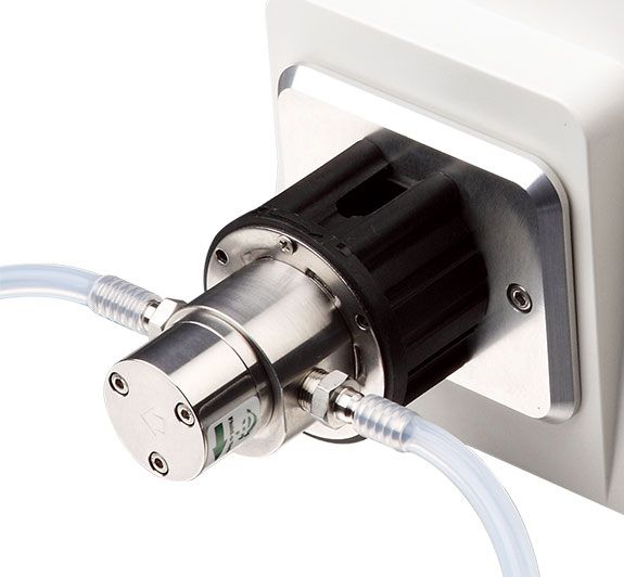 Continuous Flow Gear Pump Head, PTFE, 257,1 - 2571,4 ml/min