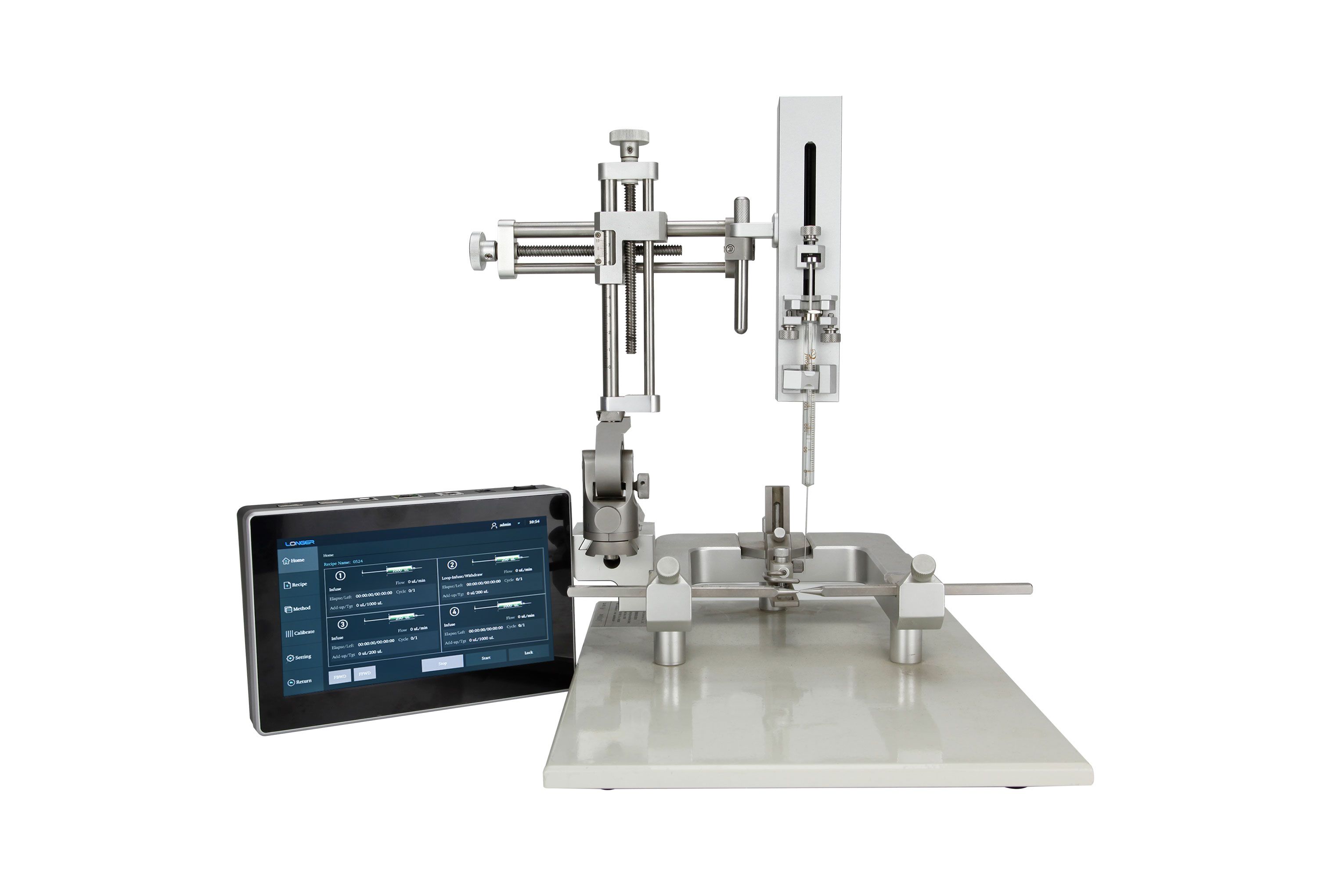 Microfluidic Syringe Pump - High precision and pulseless delivery - 15N ...
