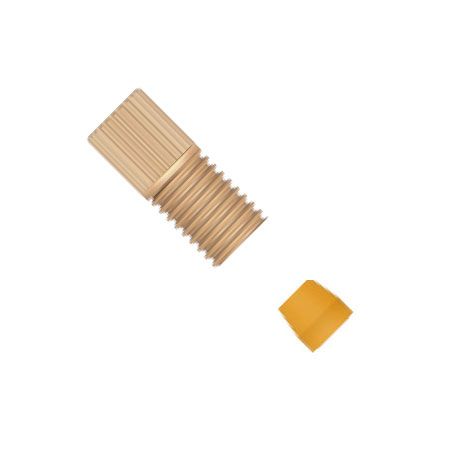 PEEK 1/4-28UNF Compact Fitting - 3.2mm OD Two-Piece Set