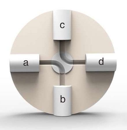 Custom manual valves made of PEEK