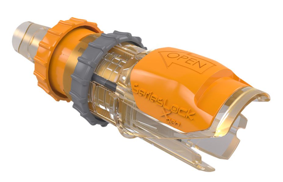 Xgen 3/4 quick coupling with valve