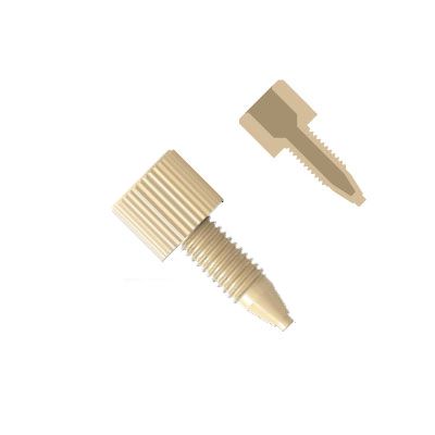 PEEK Plug 10-32 UNF conical