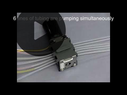 6-Channel Miniatur-Peristaltic Pump - 3V DC