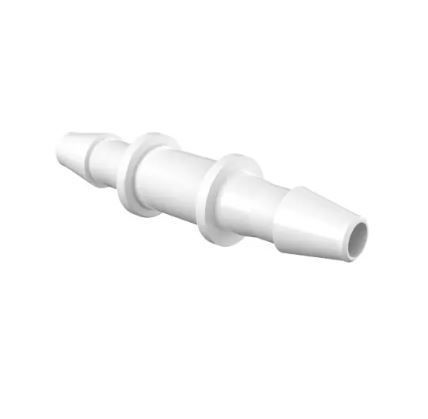 B-EC-100007-WN Straight Coupler 1/8 ID in White Nylon