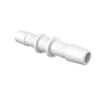 B-EC-100010-WN Straight Coupler 5/16 ID in White Nylon