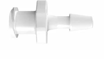 Female Luer 5/32 ID Barb in CrystalVu - Cleanroom Manufactured