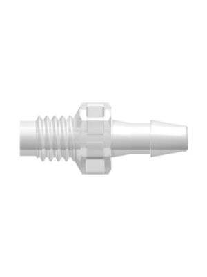 Threaded Metric Fitting M6x1 Thread to Barb, 1/8