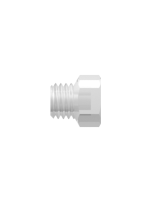 Threaded UNF Fitting 1/4-28 UNF Thread Plug with 5/16