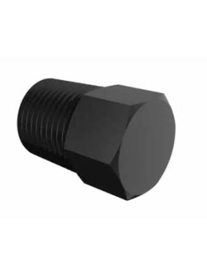 Threaded hex plug 1/8