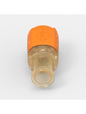 Sanitary Flange Quick Coupling Large (1), male, valved, 3/4