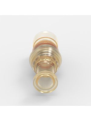 Sanitary Flange Quick Coupling Large (1), female, valved, 3/4