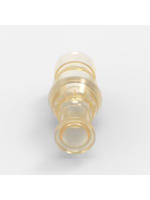 Sanitary Flange Quick Coupling Large (2), female, open flow, 3/4