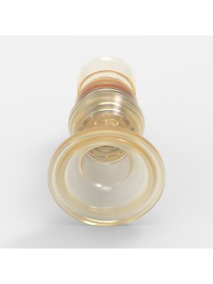 Sanitary Flange Quick Coupling Large (3), female, valved, 1 1/2