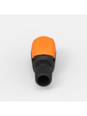 Threaded Quick Coupling Medium (2), male, valved, 3/8