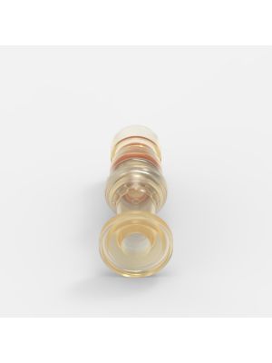 Sanitary Flange Quick Coupling Medium (3), female, valved, 3/4