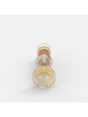 Sanitary Flange Quick Coupling Small (1), female, valved, 3/4