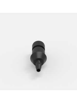 Barbed Quick Coupling Small (2), female, valved, 3/16