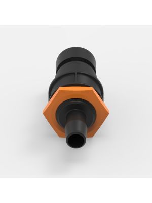 Panel Mount Quick Coupling Large (1), female, valved, 1/2