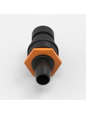 Panel Mount Quick Coupling Large (2), female, valved, 5/8