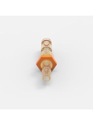 Panel Mount Quick Coupling Micro-O (4), female, open flow, 1/4