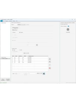  Laboratory peristaltic pump - control and programming software