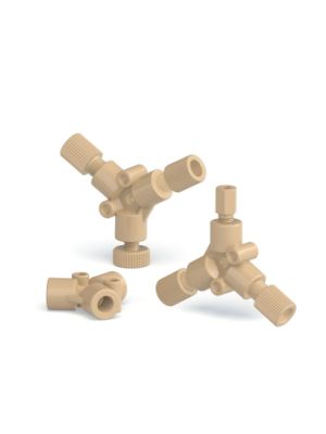 PEEK Female Thread Y-Adapter