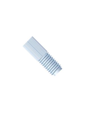 Knurled head fitting compact short for 1.6 / 2.0mm OD-Tubing