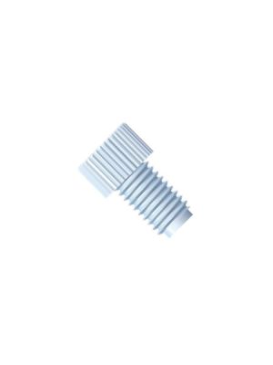 Knurled head short fitting for 1.6 / 2.0mm OD-Tubing