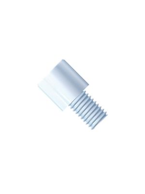 Double-wing head fitting for 2.5 / 3.0 / 3.2mm OD-Tubing
