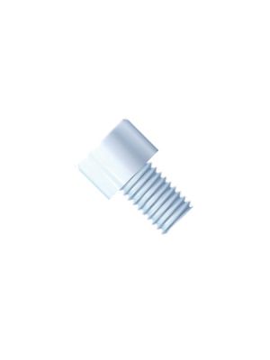 Double-wing head short fitting for 2.5 / 3.0 / 3.2mm OD-Tubing