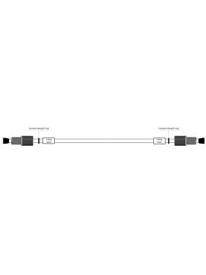 Custom Flanged Fitting FEP/PTFE Tubing Set