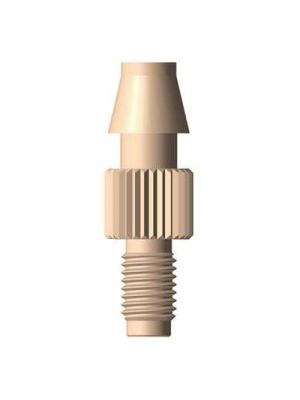 PEEK threaded fitting 1/4-28UNF - 6.0mm ID