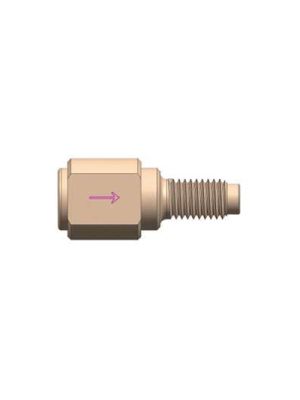 PEEK Inlet-Check-Valve with O-Ring & Spring - 1/4-28UNF