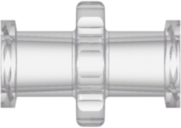 Luer Other Fitting Female Luer Thread Style Coupler, Natural Kynar PVDF