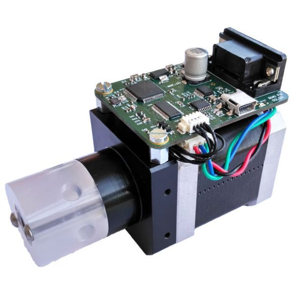 Low-power miniature rotary valve - fast - RS232