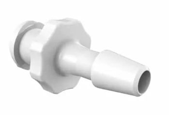 Female Luer 1/8 ID Barb in Non Animal Derived Polypropylene - Cleanroom Manufactured