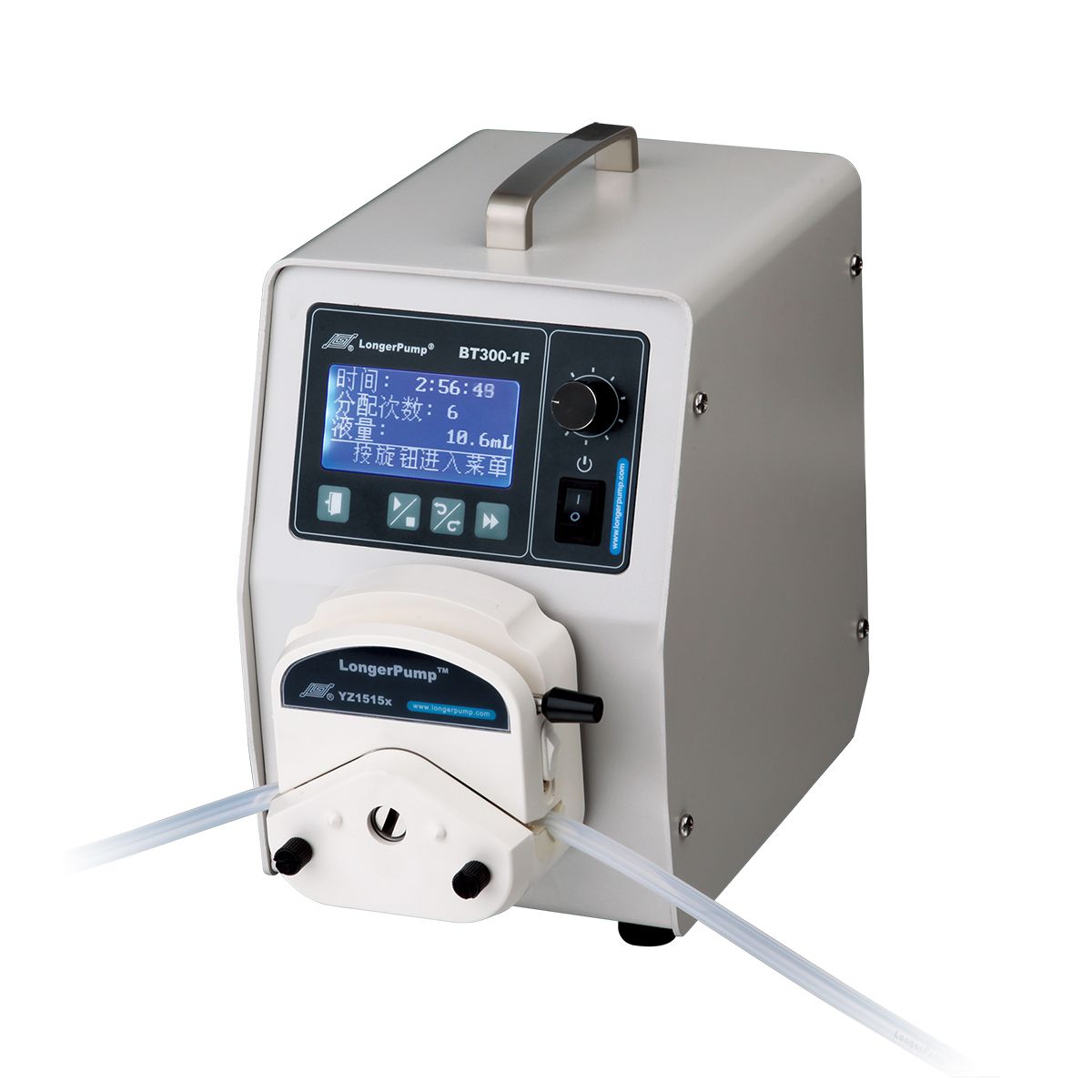 Precise dosing peristaltic pump 0.07 ml/min-1500 ml/min