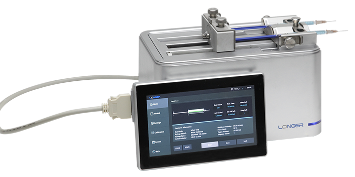 7 Touch screen controller for dLSP500 syringe pump