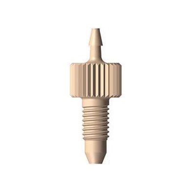 PEEK threaded fitting 10-32UNF - 1/16 (1.6 mm) ID