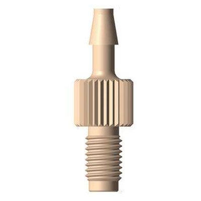 PEEK threaded fitting 1/4-28UNF - 1/8 (3.2 mm) ID