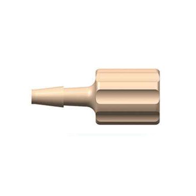 PEEK female threaded fitting 1/4-28UNF - 3/32 (2.4 mm) ID