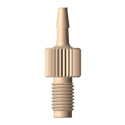 PEEK threaded fitting 1/4-28UNF - 3/32 (2.4 mm) ID