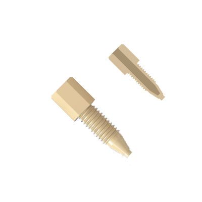 PEEK Plug 10-32 UNF conical