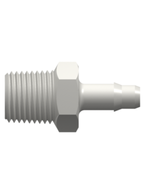 Threaded NPT Fitting 1/8-27 NPT Thread to Barb, .170