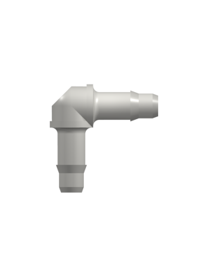 Tube to Tube Fitting Elbow Tube Fitting with Barbs, 1/8