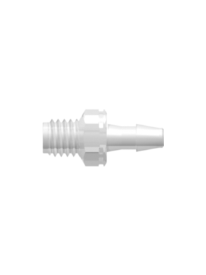 Threaded Metric Fitting M5x.8 Thread to Barb, 3/32